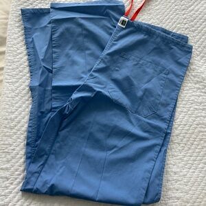 Medline Small Tall Ceil Blue Scrub Pants